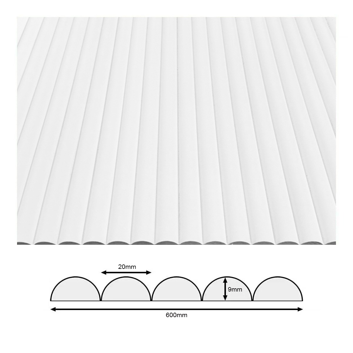 Half Moon Flexible Cladding