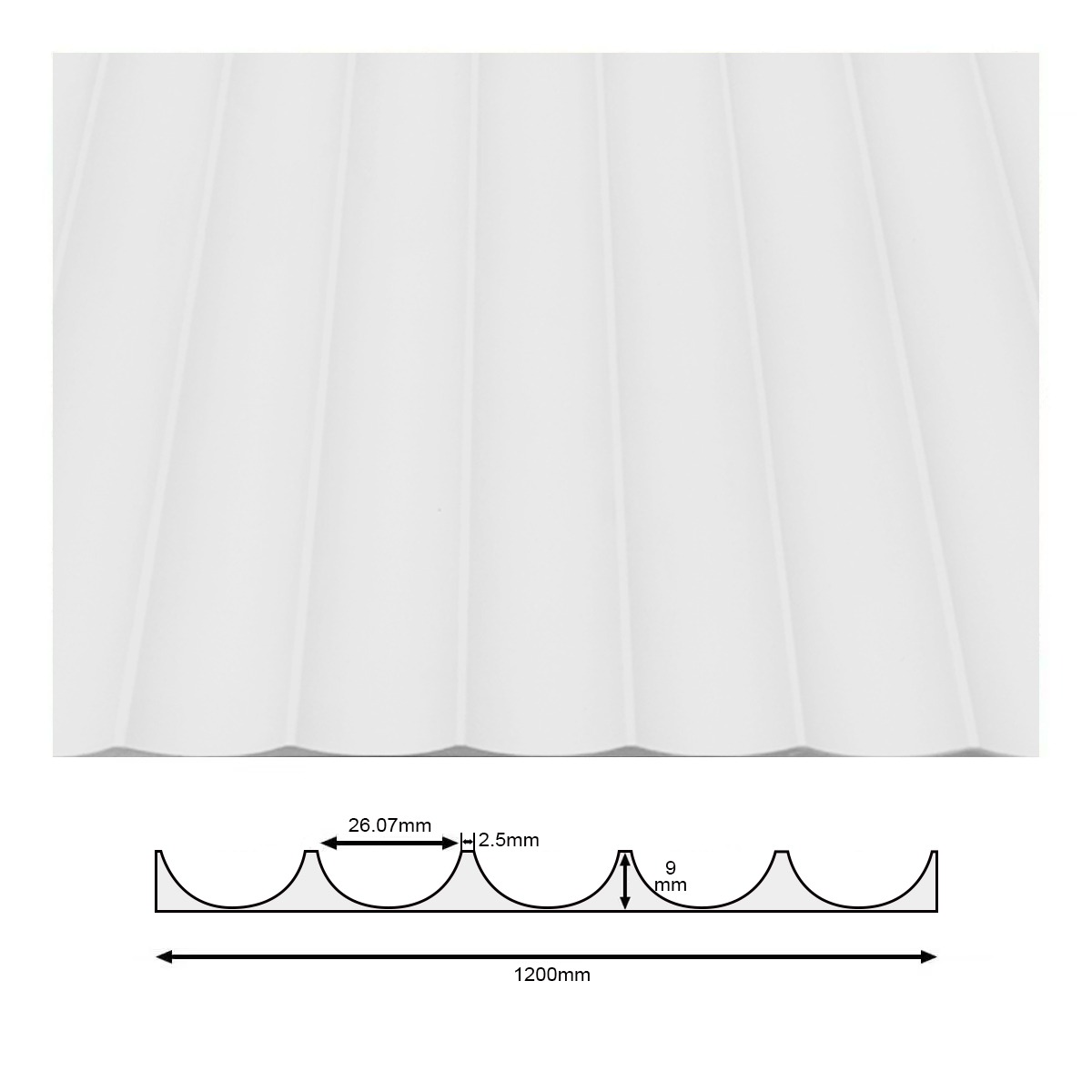 Half Moon Flexible Cladding